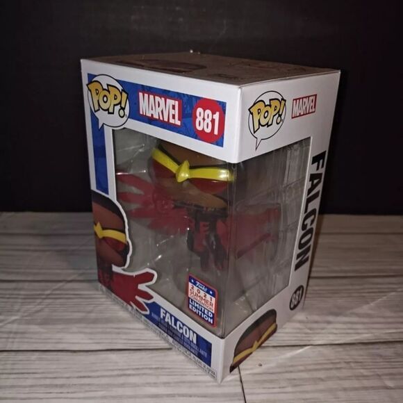 Funko Pop! Marvel FALCON #881 2021 Summer Convention Limited Edition - Picture 6 of 9